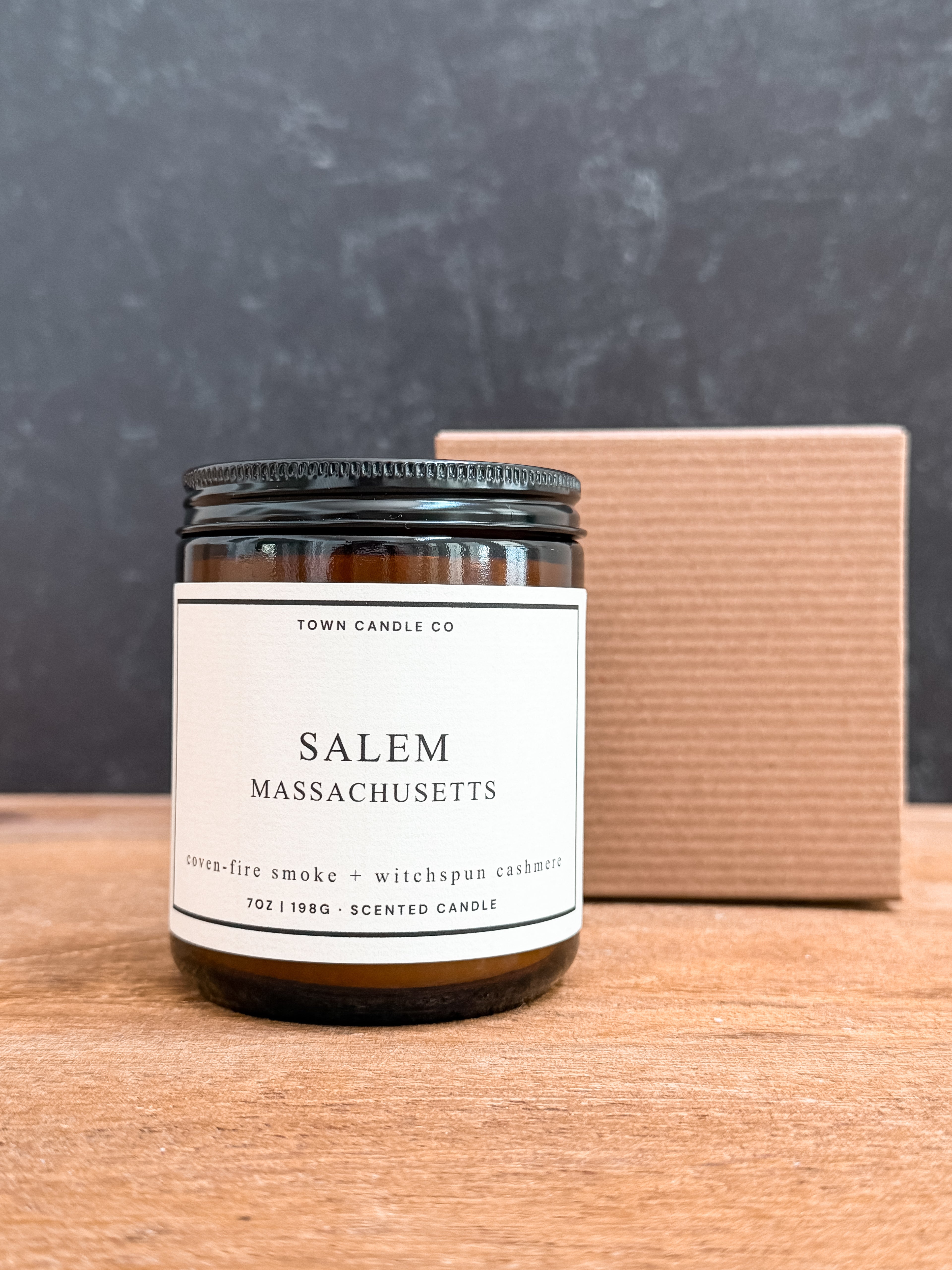 Salem Massachusetts 7oz Candle - Special Edition - Gift Boxed