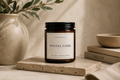 Custom Postal Code Candle